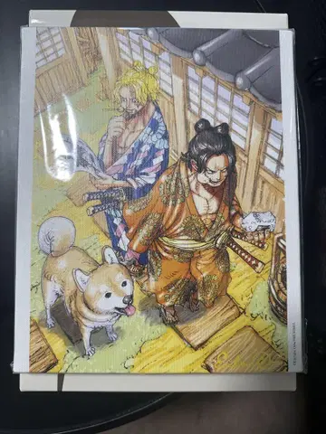 ONEPIECE 에이스 사보 꿈의 한 장 풀컬러 아트 보드 미개봉 새상품