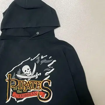 XL 사이즈 Pirates of the Caribbean 디즈니 후드티