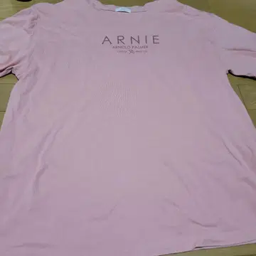 ARNIE 핑크 T셔츠 반팔