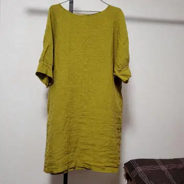 군언당 돌먼 튜닉 동백 모스그린