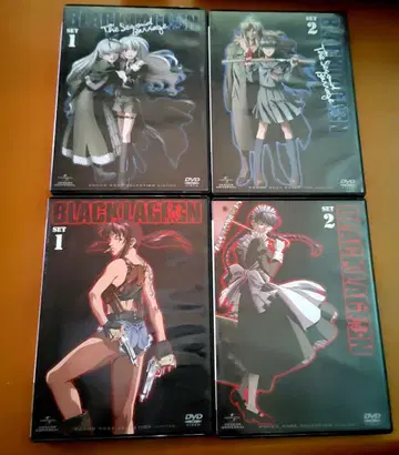 BLACK LAGOON DVD 세트 1 세트 2