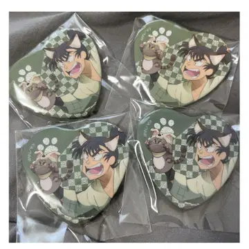 닌타마 란타로 난자타운 하트 캔뱃지 식만류삼랑