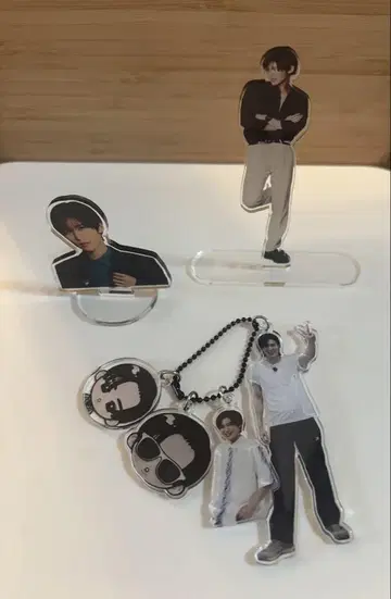 메메 아크릴 스탠드 아크릴 키링 세트