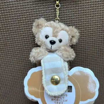 디즈니씨 더피 머리띠 홀더 키체인