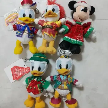 새상품 있음 디즈니 도널드 덕 미키 크리스마스 누이바 세트