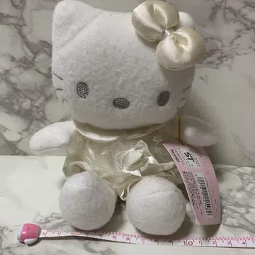 Sanrio 헬로키티 봉제 인형 S 펄 화이트키티