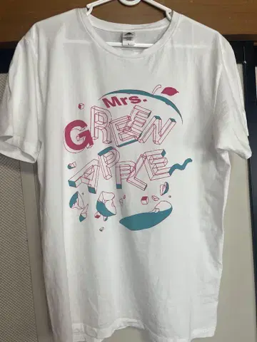 Mrs. GREEN APPLE 티셔츠 L 사이즈 화이트