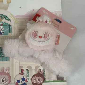 POPLAND 한정판 모코코 mokoko 헤어 클립 라브브 미사용 새상품