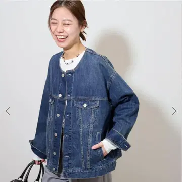 저널 스탠다드 레리움 노카라 데님 자켓 인디고
