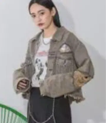 JEANASIS G 샴 데님 자켓