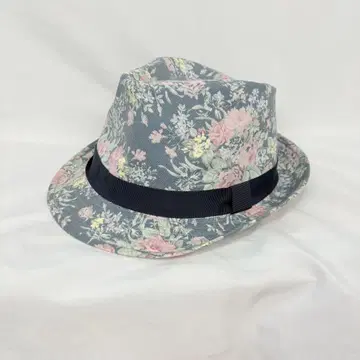 KID BLUE 키드 블루 꽃무늬 프린트 햇 파나마햇