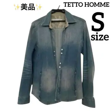 새상품급 TETTO HOMME 데님 자켓 S