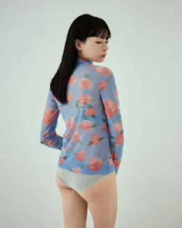 poppy 시스루 상의