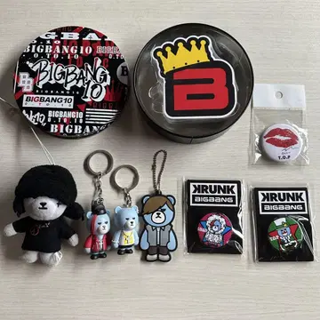 BIGBANG KRUNK 캐릭터 굿즈 세트 Kpop 묶음 판매