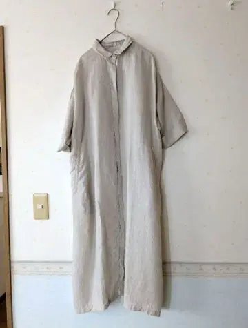 스튜디오 클립 프렌치 린넨 100% 원피스 히요쿠 지테