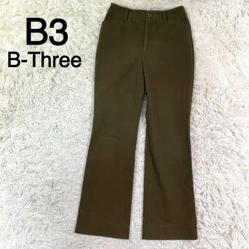 B3 B-Three 카키 컬러 캐주얼 팬츠