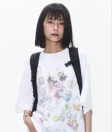 Kirsh x Sun One Bird 티셔츠 [화이트] 01