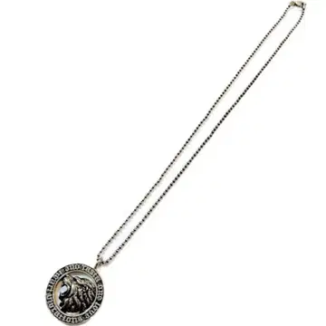 실버 925 펜던트 목걸이 라이온 사자 마리화나 조각 플레이트