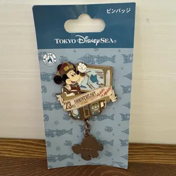 도쿄디즈니씨 23주년 해저 2만리 핀 배지 disney