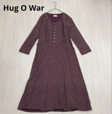 Hug O War 허그아워 플란넬 핀턱 원피스