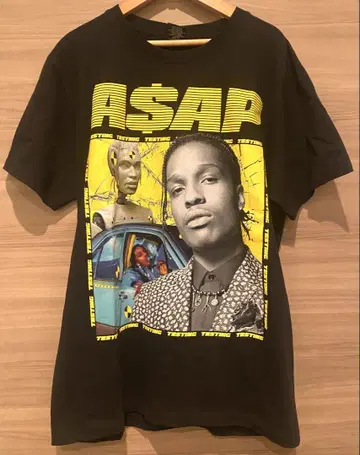 에이셉 라키 A$AP Rocky 로고 티셔츠