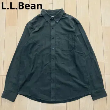L.L.Bean 엘엘빈 긴팔 셔츠 버튼 다운 카키 L 사이즈