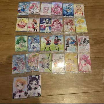 프리큐어 카드 웨하스 7 컴플리트 26장