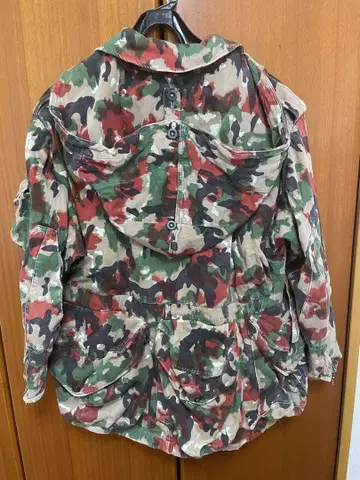 스위스군 알펜 카모 자켓 M
