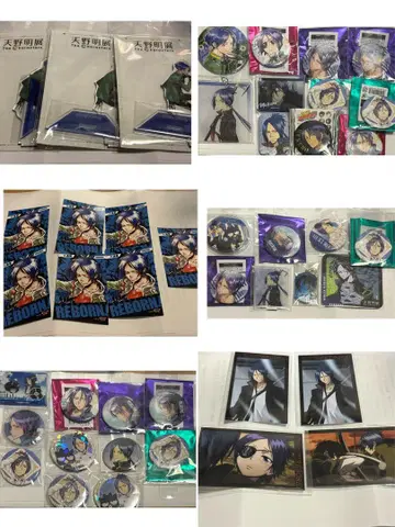 REBORN! 핀 배지와 엽서 세트