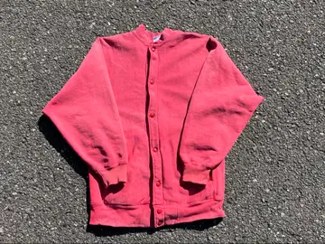 90s 챔피온 리버스 위브 레드 무지 USA 오니 페이드