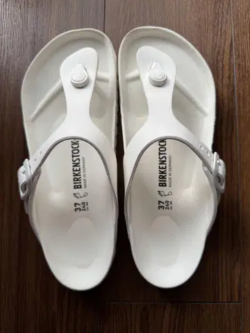 BIRKENSTOCK 기제 Eva 37 화이트
