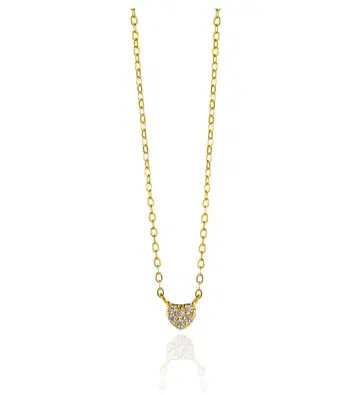 GLUCK Heart necklace S925