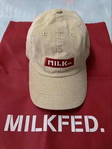 MILKFED 캡