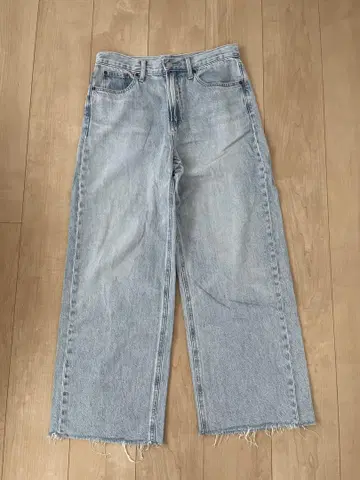 UNIQLO :C 데님 와이드 팬츠