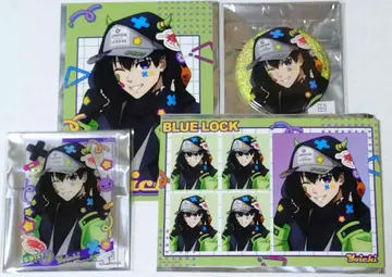 블루 록 데비 데코 후드티 캔뱃지 아크릴 카드 브로마이드 이사기 요이치