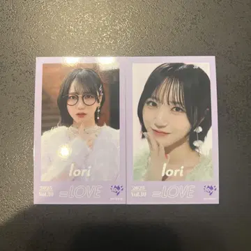 =LOVE 노구치 이오리 포토 카드