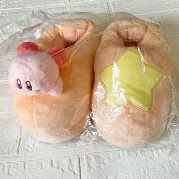 [현품 한정] 별의 커비 푹신푹신 슬리퍼
