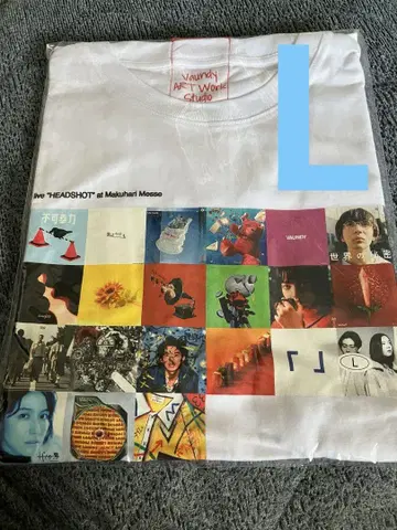 Vaundy 마쿠하리 굿즈 T셔츠 화이트 L사이즈