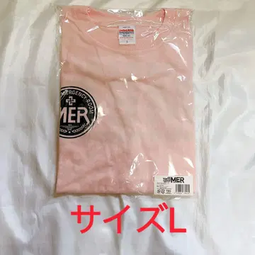 TOKYO MER 달리는 응급실 남해 미션 티셔츠 핑크
