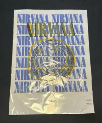 NIRVANA 오리지널 아트워크 포스터 2