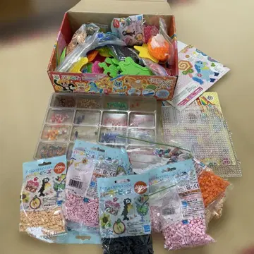 펄러비즈 세트 대량 디자인 시트 포함