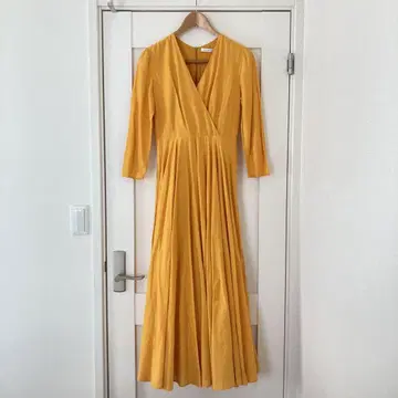 마리하 MARIHA 마드모아젤 드레스 롱 슬리브 오렌지 긴팔