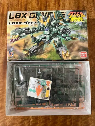 골판지 전기 프라모델 LBX 오베인