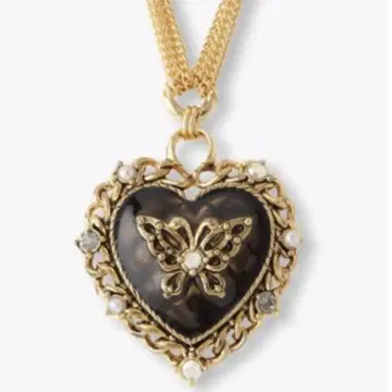 ANNA SUI 하트 모티브 목걸이 배송비 포함