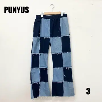 0282M PUNYUS 플레어 데님 남성
