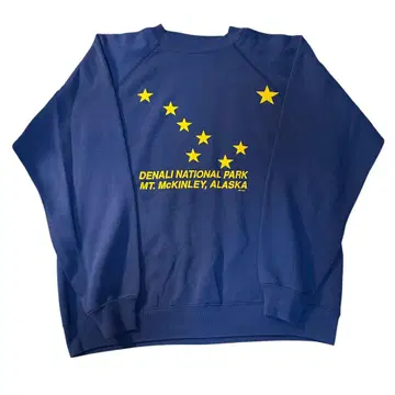 90's 알래스카 스웨트 셔츠 ALASKA Sweat Shirt