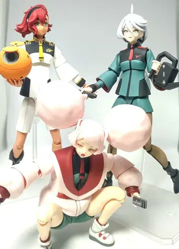 피규어라이즈 슬레타 미오리네 츄츄 도색 완료 완성품 3체 세트