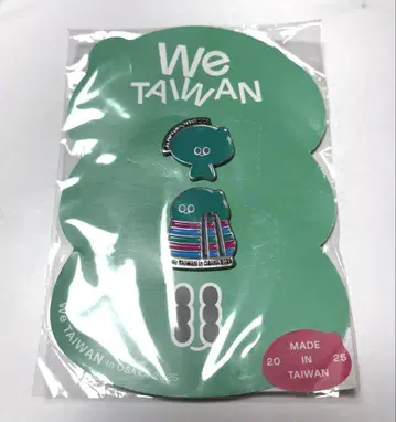 오사카 엑스포 대만 파빌리온 핀 배지