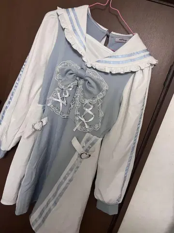Ank Rouge 세일러 저리 원피스