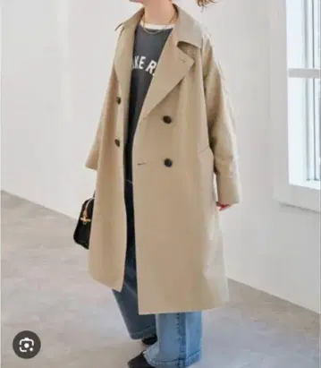 티카 텐트 트렌치코트